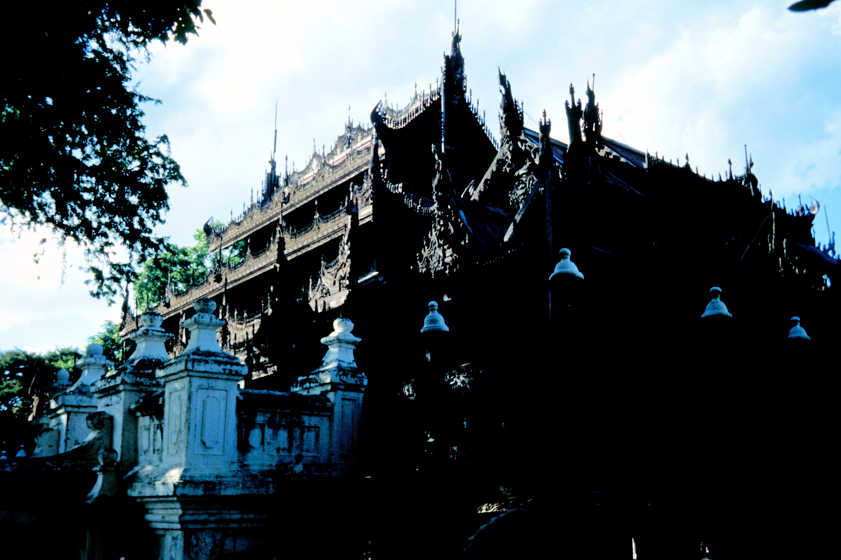 Shwenandaw–Ein erhaltenes Gebäude des Königspalastes